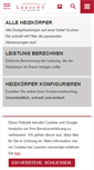 Mobile Screenshot of laurens-heizkoerper.de